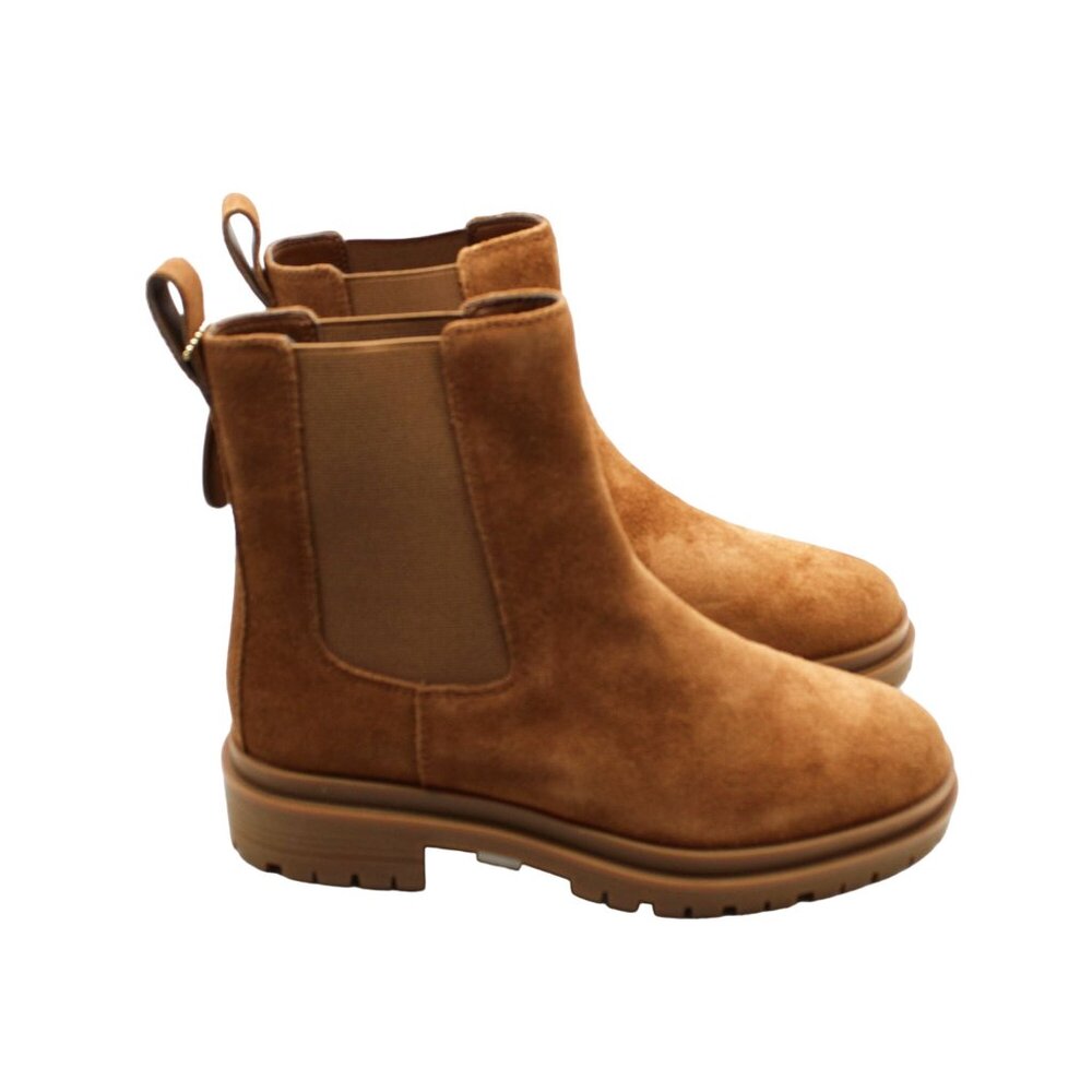Lauren Ralph Lauren Womens Leather Ankle Booties - Picture 4 of 8